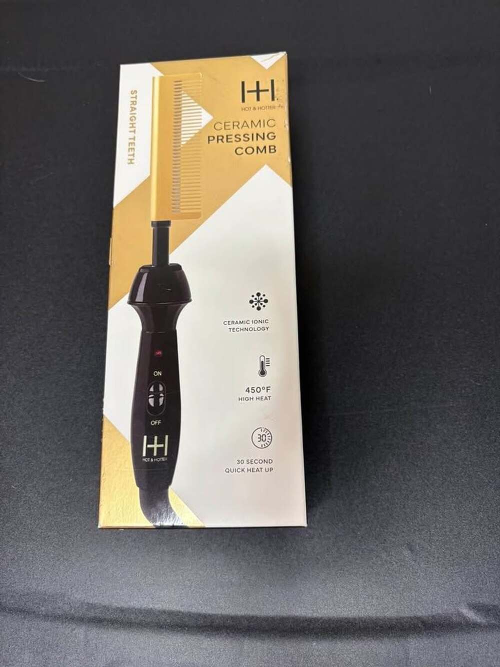 Hot & Hotter Ceramic Pressing Comb